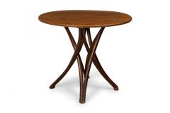 Bentwood Walnut and Oak Caf Table - 4169131
