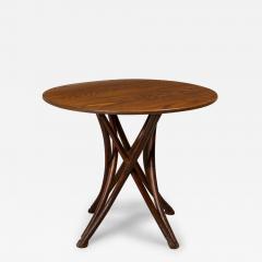 Bentwood Walnut and Oak Caf Table - 4178351