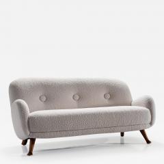 Berga M bler Mid Century Modern Sofa by Berga M bler Sweden 1940s - 3771603