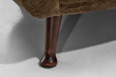 Berga M bler Pair of Upholstered Berga M bler Armchairs Sweden 1940s - 4148866