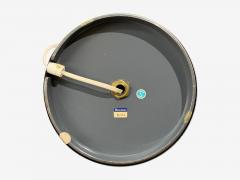 Bergboms Table Lamps Leather Nickel Plated Sweden 1960s - 4493604