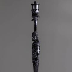 Berlin Iron Candleholder after Karl Friedrich Schinkel 19th Century - 3618610
