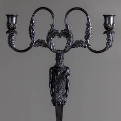 Berlin Iron Candleholder after Karl Friedrich Schinkel 19th Century - 3618611