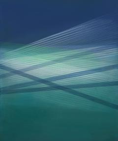 Bernadette Jiyong Frank Seascape Indigo Turquoise Green  - 3180296