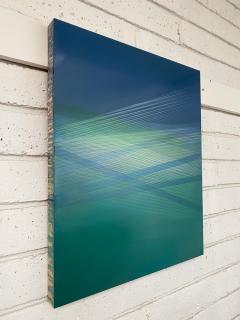 Bernadette Jiyong Frank Seascape Indigo Turquoise Green  - 3180316