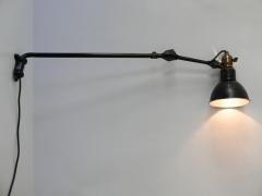 Bernard Albin Gras Modernist Wall Lamp Model 203 by Bernard Albin Gras for Gras Lamp France 1920s - 2412406