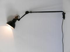 Bernard Albin Gras Modernist Wall Lamp Model 203 by Bernard Albin Gras for Gras Lamp France 1920s - 2412413