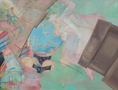 Bernard Aptekar For the Megaliths to the Megalopolis Figurative Political Painting - 4270100