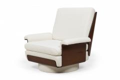 Bernard Brunier for Coulon Mid Century French Rosewood Viborg Armchair - 4639440
