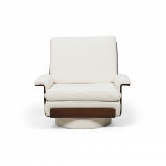Bernard Brunier for Coulon Mid Century French Rosewood Viborg Armchair - 4692948