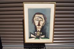 Bernard Buffet Bernard Buffet Color Lithograph Clown Head 32 120 - 346724