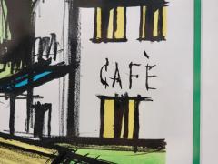 Bernard Buffet Lithograph Caf by Bernard Buffet n 134 of 150 - 3091673