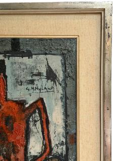 Bernard Buffet MID CENTURY ABSTRACT STILL LIFE IN THE MANNER OF BERNARD BUFFET - 4647947