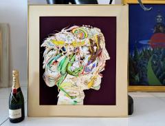 Bernard D Andrea Sci Fi Mind Bending Alien Head with Scary Bulging Eyeball Giuseppe Arcimboldo - 4331911