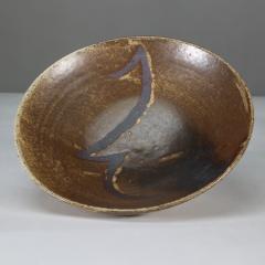 Bernard Howell Leach Bernard Leach attr St Ives Pottery A Japanese inspired reduced stoneware bowl  - 4189401