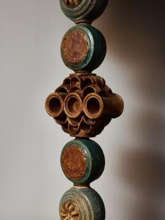 Bernard Rooke Monumental Brutalist Ceramic Table Lamp by Bernard Rooke England 1970s - 4693783