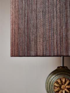 Bernard Rooke Monumental Brutalist Ceramic Table Lamp by Bernard Rooke England 1970s - 4693857