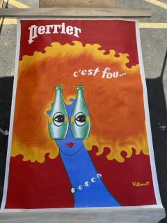 Bernard Villemot Perrier Poster by Bernard Villemot - 1364807
