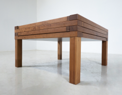 Bernard Vuanersson Mid Century Modulable Wooden Coffee Table model Hexa by Bernard Vuanersson - 3414414