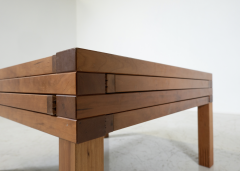 Bernard Vuanersson Mid Century Modulable Wooden Coffee Table model Hexa by Bernard Vuanersson - 3414420