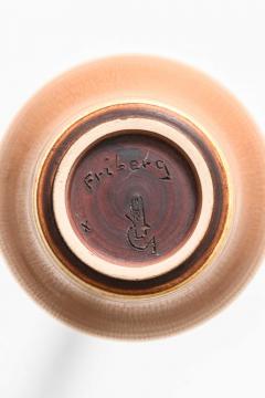 Berndt Friberg Scandinavian Modern Vase in Ceramic by Berndt Friberg 1953 - 4736474