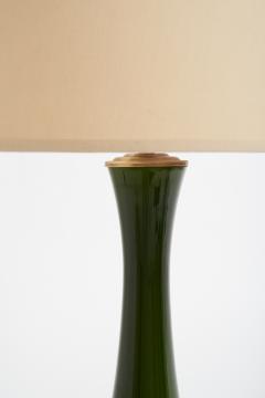 Berndt Nordstedt Pair of Green Glass Table Lamps by Berndt Nordstedt - 2992215