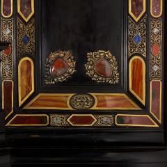 Bernhard Ludwig Monumental Pietre Dure Cabinet on Stand by Bernhard Ludwig - 4715038