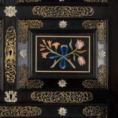 Bernhard Ludwig Monumental Pietre Dure Cabinet on Stand by Bernhard Ludwig - 4715043