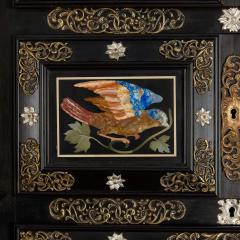 Bernhard Ludwig Monumental Pietre Dure Cabinet on Stand by Bernhard Ludwig - 4715044