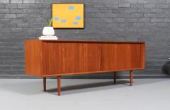 Bernhard Pedersen Son Bernhard Pedersen Danish Modern Tambour Door Teak Credenza - 4568759