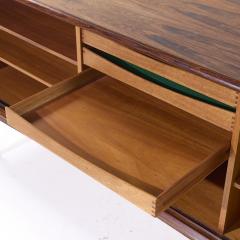 Bernhard Pedersen Son Bernhard Pedersen Mid Century Danish Rosewood Tambour Door Credenza - 4207507