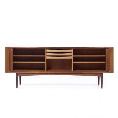 Bernhard Pedersen Son Bernhard Pedersen Mid Century Danish Rosewood Tambour Door Credenza - 4207508