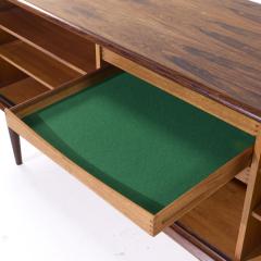 Bernhard Pedersen Son Bernhard Pedersen Mid Century Danish Rosewood Tambour Door Credenza - 4207512