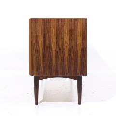 Bernhard Pedersen Son Bernhard Pedersen Mid Century Danish Rosewood Tambour Door Credenza - 4207513