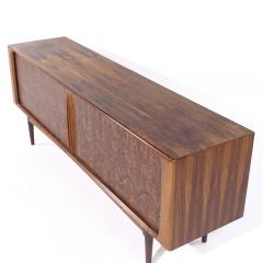 Bernhard Pedersen Son Bernhard Pedersen Mid Century Danish Rosewood Tambour Door Credenza - 4207515