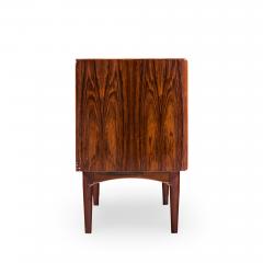 Bernhard Pedersen Son Bernhard Pedersen Mid Century Danish Rosewood Tambour Door Credenza with Hutch - 4524705