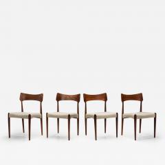 Bernhard Pedersen Son Bernhard Pedersen Son Model 142 Dining Chairs Denmark 1960s - 3202433