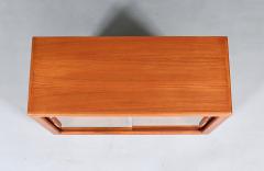 Bernhard Pedersen Son Bernhard Pedersen and Son Teak Glass Bookcase Credenza - 4743358