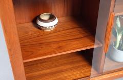 Bernhard Pedersen Son Bernhard Pedersen and Son Teak Glass Bookcase Credenza - 4743361