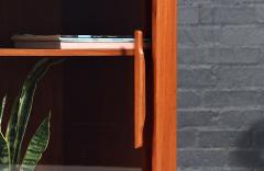 Bernhard Pedersen Son Bernhard Pedersen and Son Teak Glass Bookcase Credenza - 4743362