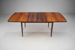 Bernhard Pedersen Son Exotic Wood Extendable Dining Table by Bernhard Pedersen S n Denmark 1960s - 3141365