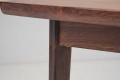 Bernhard Pedersen Son Exotic Wood Extendable Dining Table by Bernhard Pedersen S n Denmark 1960s - 3141369