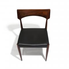 Bernhard Pedersen Son Four Bernhart Pedersen Danish Rosewood Dining Chairs - 3346941