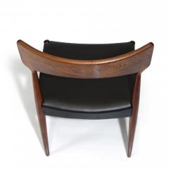 Bernhard Pedersen Son Four Bernhart Pedersen Danish Rosewood Dining Chairs - 3346943