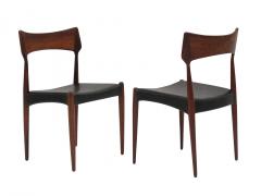 Bernhard Pedersen Son Rosewood Dining Chairs by Bernhard Pedersen Sons - 108722