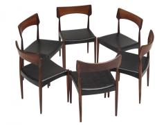 Bernhard Pedersen Son Rosewood Dining Chairs by Bernhard Pedersen Sons - 108724