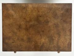 Bernhard Rohne Bernhard Rohne Mastercraft Burl Etched Brass Night Stands c1970 - 3525698