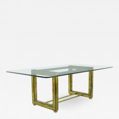 Bernhard Rohne Bernhard Rohne for Mastercraft Mid Century Modern Acid Etched Dining Table - 1972966