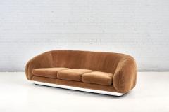 Bernhardt Polar Bear Sofa on Chrome Plinth Base 1970 - 2493195