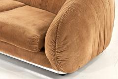 Bernhardt Polar Bear Sofa on Chrome Plinth Base 1970 - 2493202